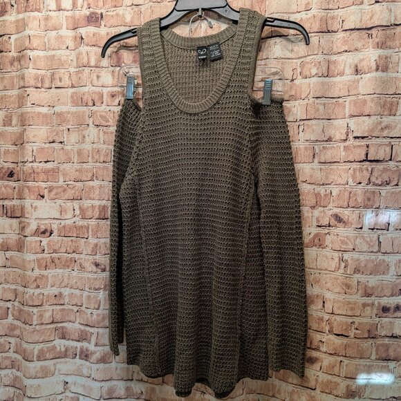 Windsor Cold Shoulder Sweater Size Large - Picture 2 of 6